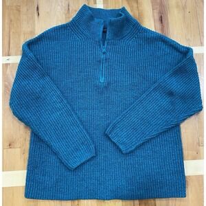 Women's‎ Merokeety Teal Knit Sweater Size Large